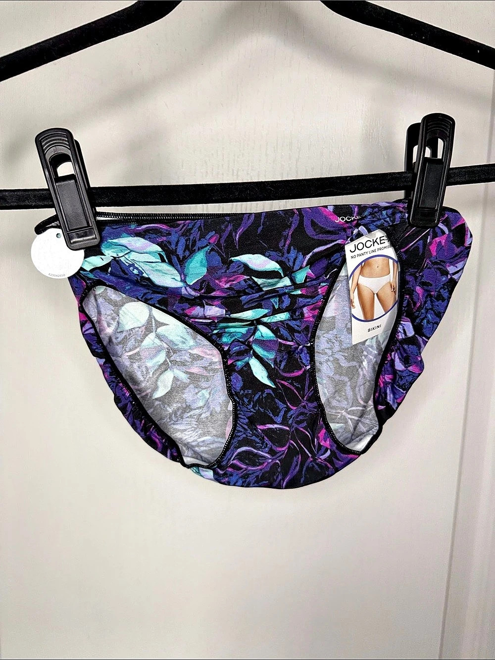 Jockey No Panty Line Promise Microfiber Stretch Bikini 3-Pack Size 5 - Picture 6 of 7